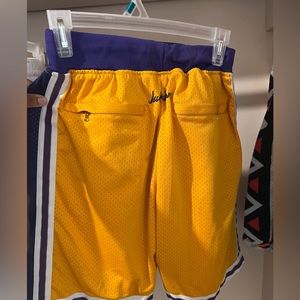 LA Lakers Basketball Shorts JustDon